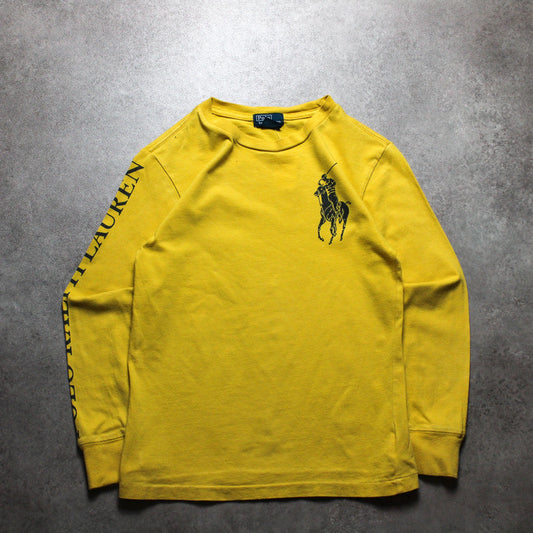Ralph Lauren Langarm-T-Shirt (Kinder - 128 cm) 