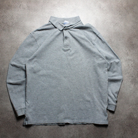 Russell Langarm-Poloshirt (Herren-M) 