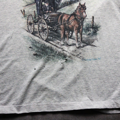 Fruit Of The Loom Canada T-Shirt (Men-L) [SPOTTED]