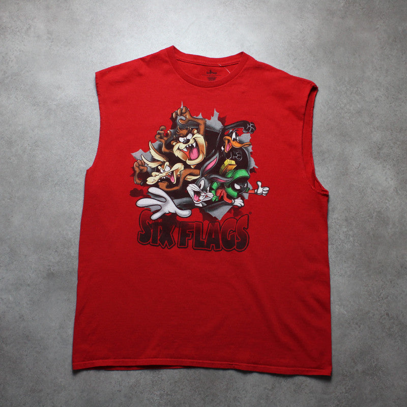 Six Flags Looney Toones Tank Top (Man-XL) [SPOTTED]