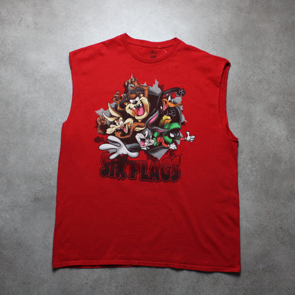 Six Flags Looney Toones Tank Top (Man-XL) [SPOTTED]