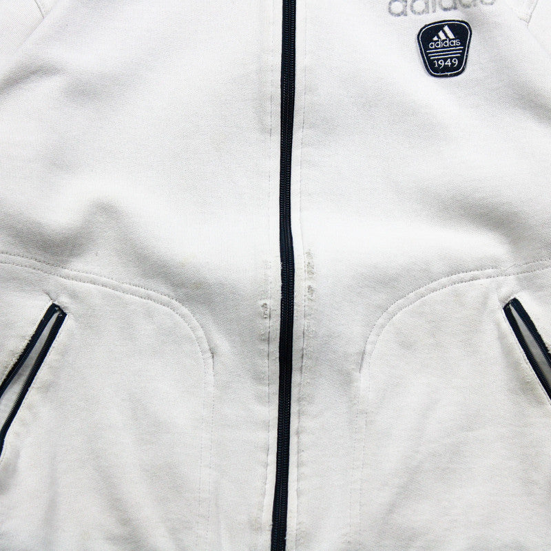 Adidas Vintage Full Zip Sweater (Herren-M) [DISTRESSED] 