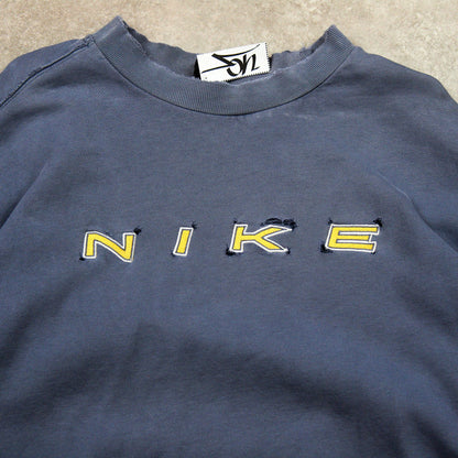 Nike Vintage Rundhalspullover (Herren-L) [DISTRESSED] 