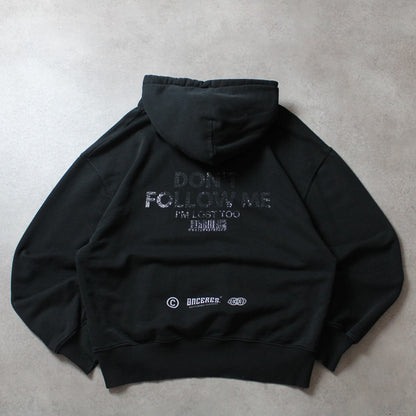 Baceres Don't Follow Me Im Lost Too Kapuzenpullover (Herren-L) 