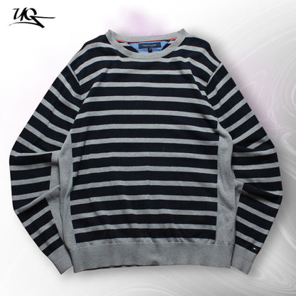 Tommy Hilfiger Strickpullover mit Rundhalsausschnitt (Herren-L) 
