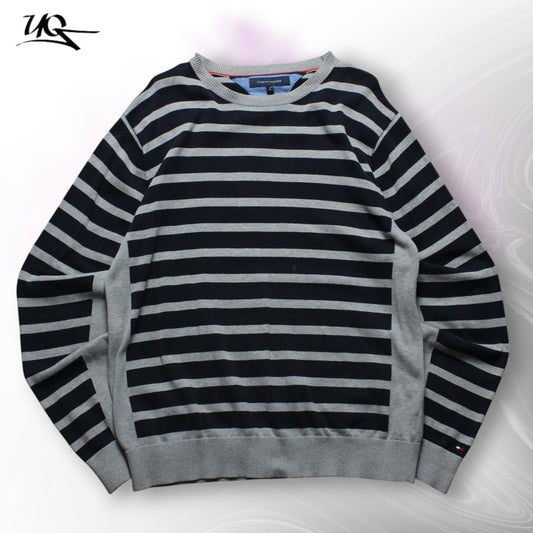 Tommy Hilfiger Strickpullover mit Rundhalsausschnitt (Herren-L) 