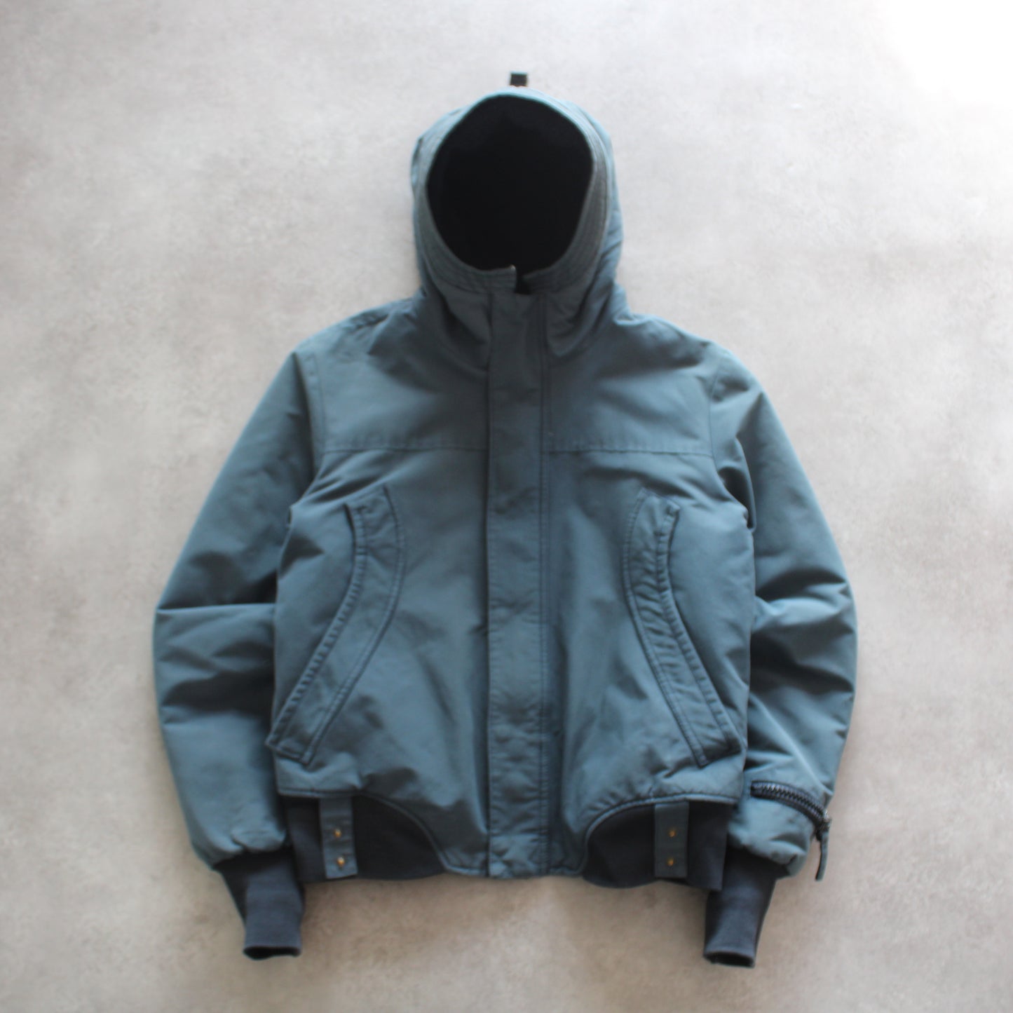 FRAV Teal Hooded Jacket (Man-XS) [FLAWED]