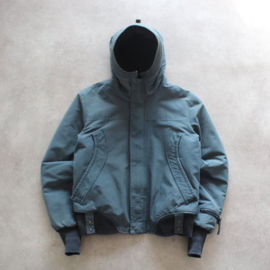 FRAV Teal Hooded Jacket (Man-XS) [FLAWED]