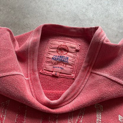 Franklin & Marshall Red Distressed Sweatshirt L