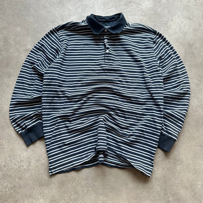 Marc O’Polo Striped Long Sleeve Polo Shirt XL