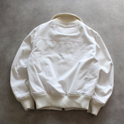 Etnic Terranova White Bomber Jacket (Man-M)