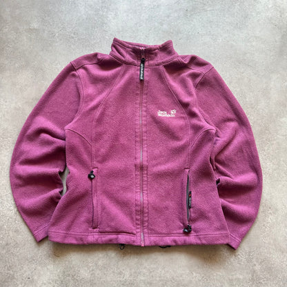 Jack Wolfskin Pink Fleece Jacket M