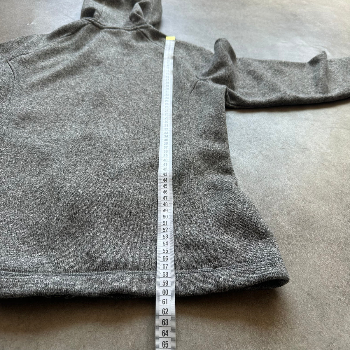 Jack Wolfskin Grey Hooded Fleece Jacket M