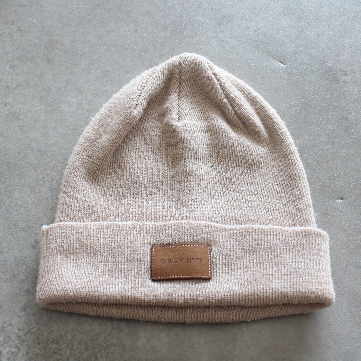 Obey Brown Beanie