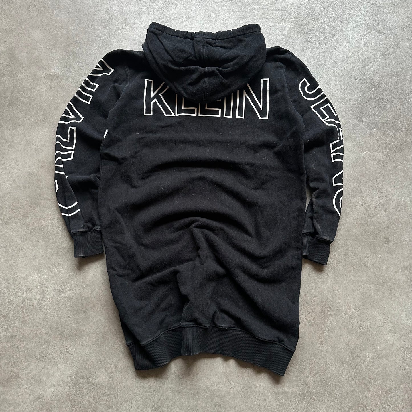 Calvin Klein Black White Hoodie L