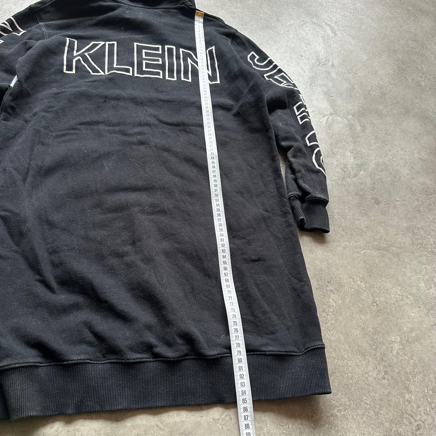 Calvin Klein Black White Hoodie L