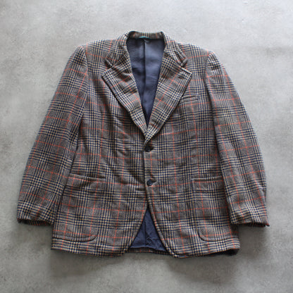 Abital Vintage Checked Wool Blazer (Man-M)