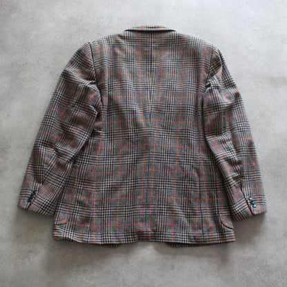 Abital Vintage Checked Wool Blazer (Man-M)