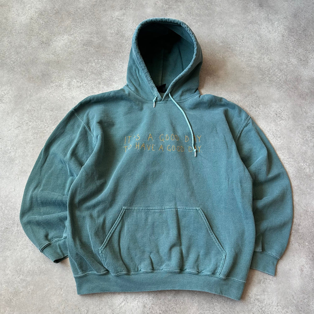 Urban Outfitters Green Graphic Hoodie M
