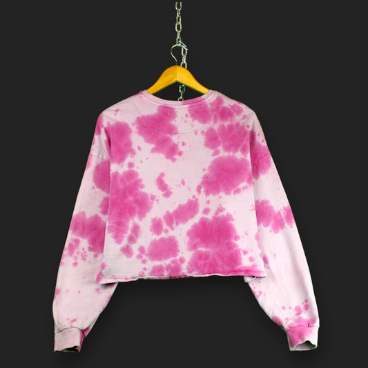 Kurzer Pullover mit Rolling Stones-Motiv 
