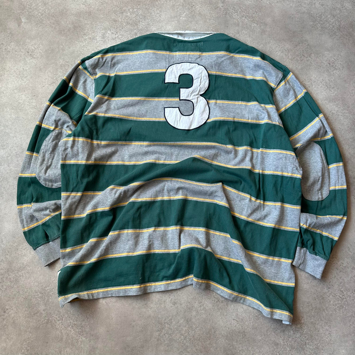 Peakstone Striped Rugby Polo 6XL