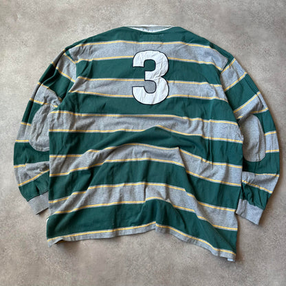Peakstone Striped Rugby Polo 6XL