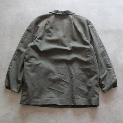 Vintage Gray Oversized Blazer Jacket (Woman-L)