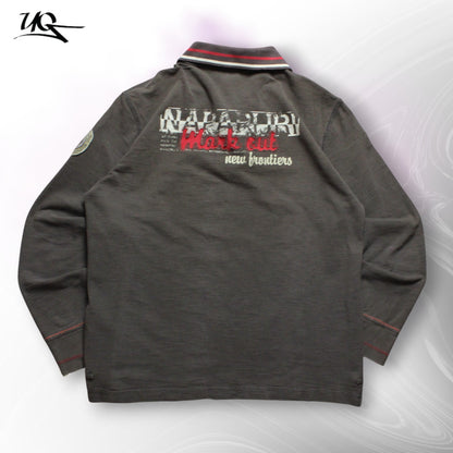 Napapijri Long Sleeve Polo Shirt (Man-L)
