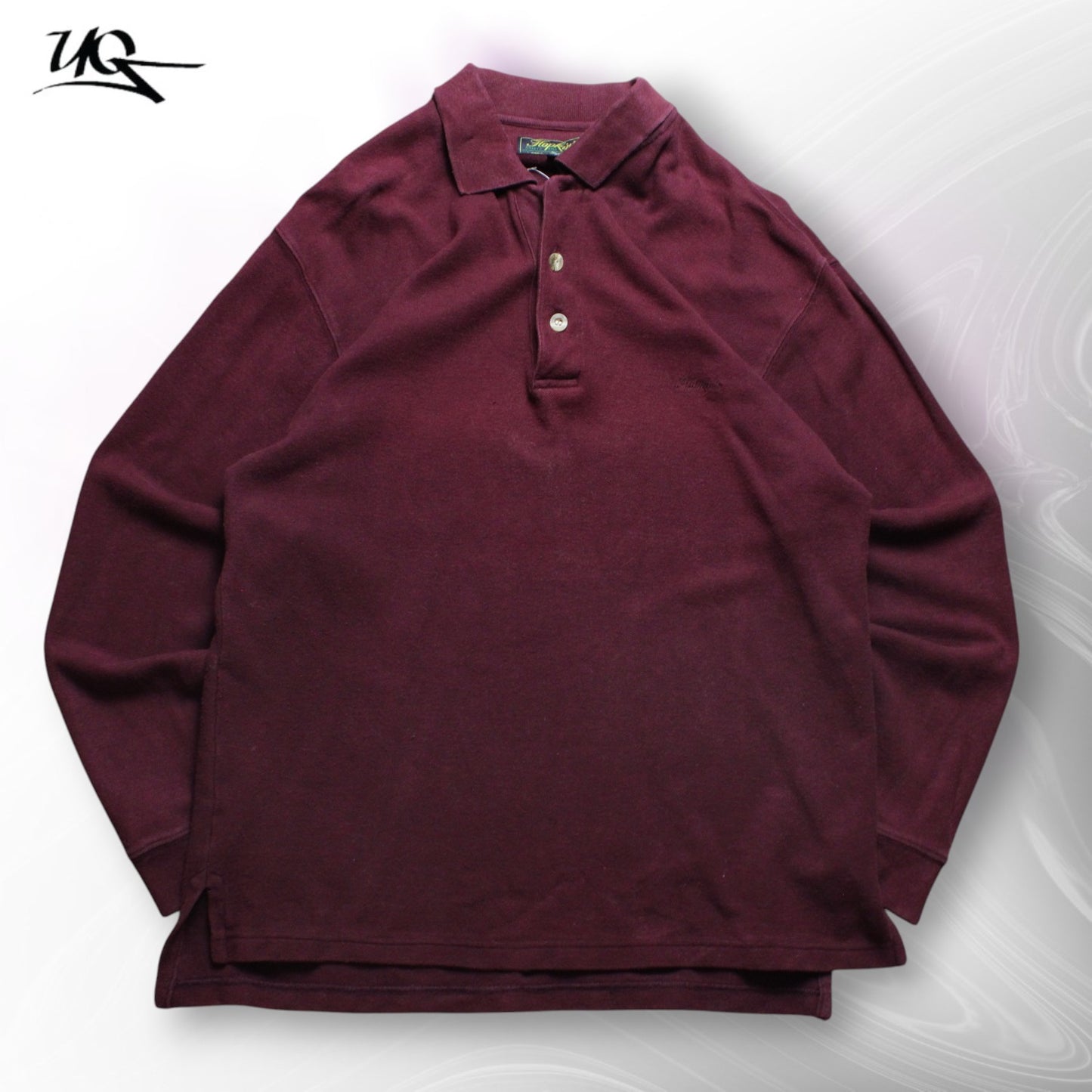 Hopkin's Knitted Long Sleeve Polo Shirt (Man-M)