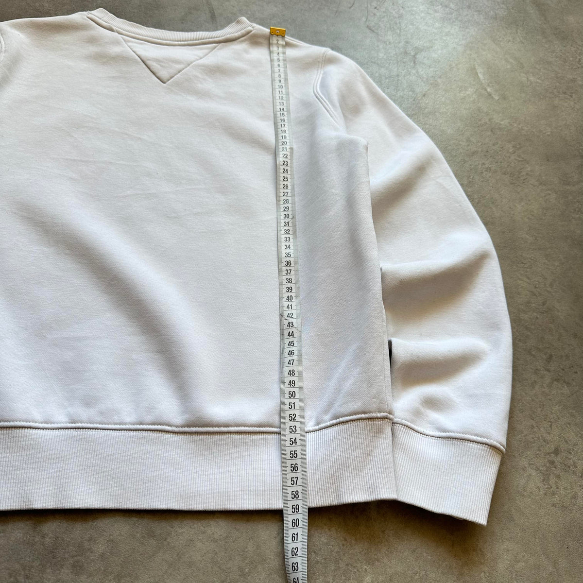 Tommy Jeans White Sweatshirt S