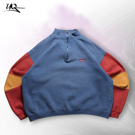 Reebok 1/4 Zip Vintage Pullover (Herren-XL) 