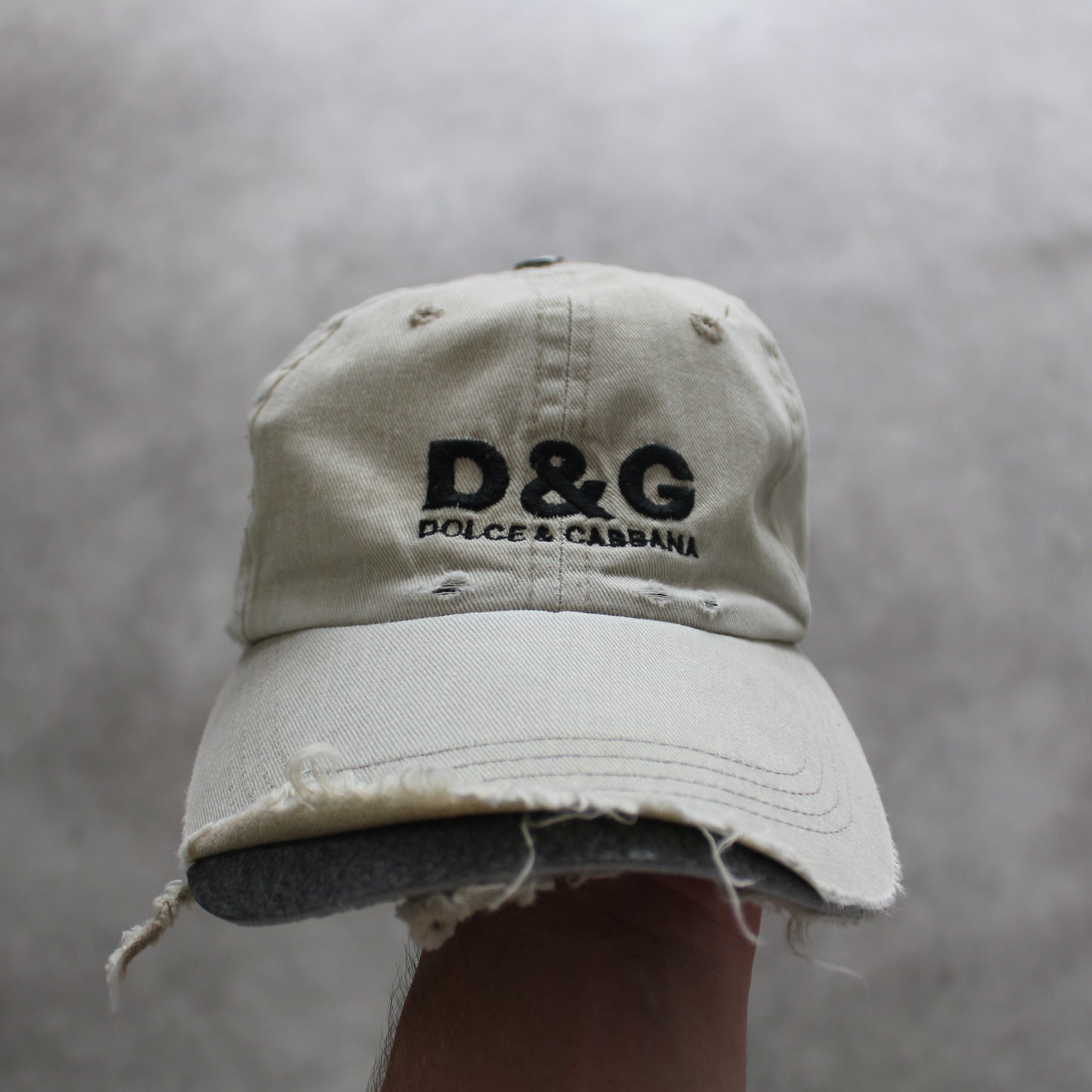 Dolce & Gabbana Embrioed Baseball Cap