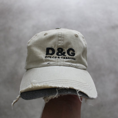 Dolce & Gabbana Embrioed Baseball Cap