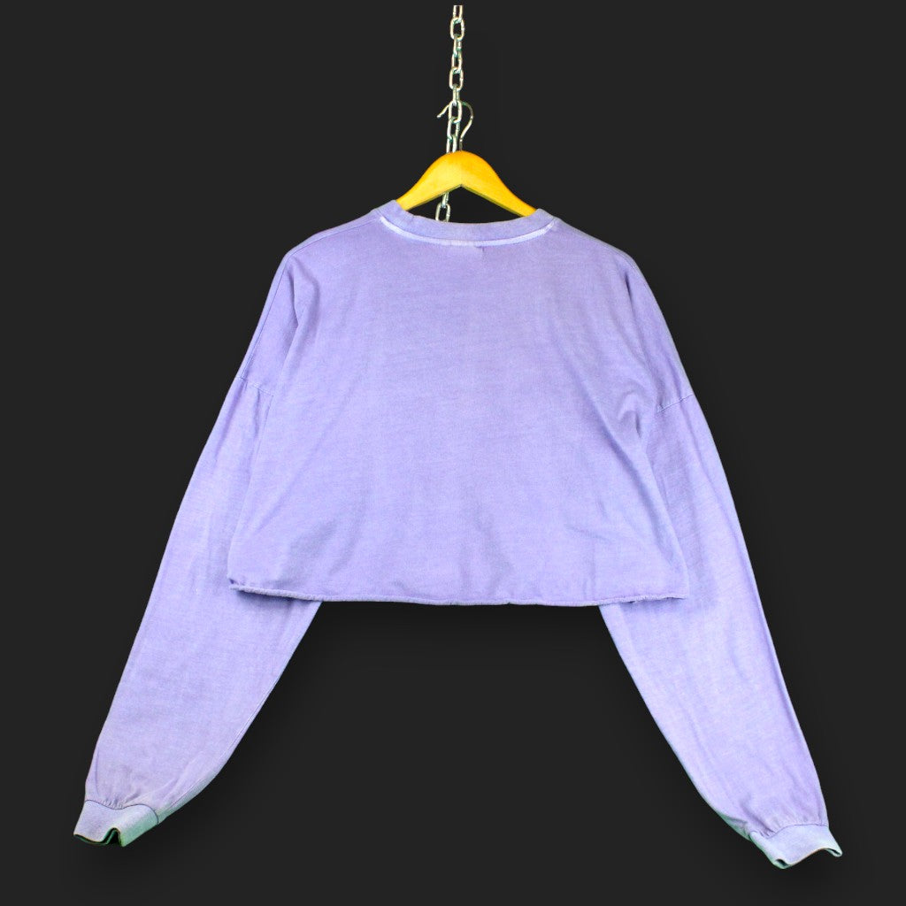 asos design Langärmliges Crop-Top