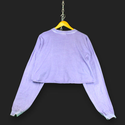 asos design Langärmliges Crop-Top
