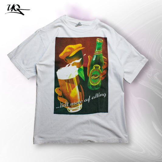 Klassisches Bier-T-Shirt (Herren, L) 
