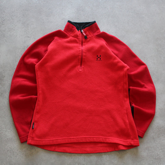 Haglöfs Printed 1/4 Zip Fleece Sweater (Woman-L)