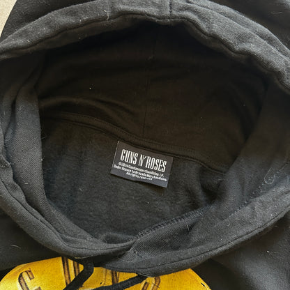 Guns N' Roses Black Logo Graphic Hoodie M