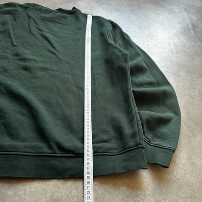 Distrikt Nørrebro Dark Green Mini Logo Crewneck L