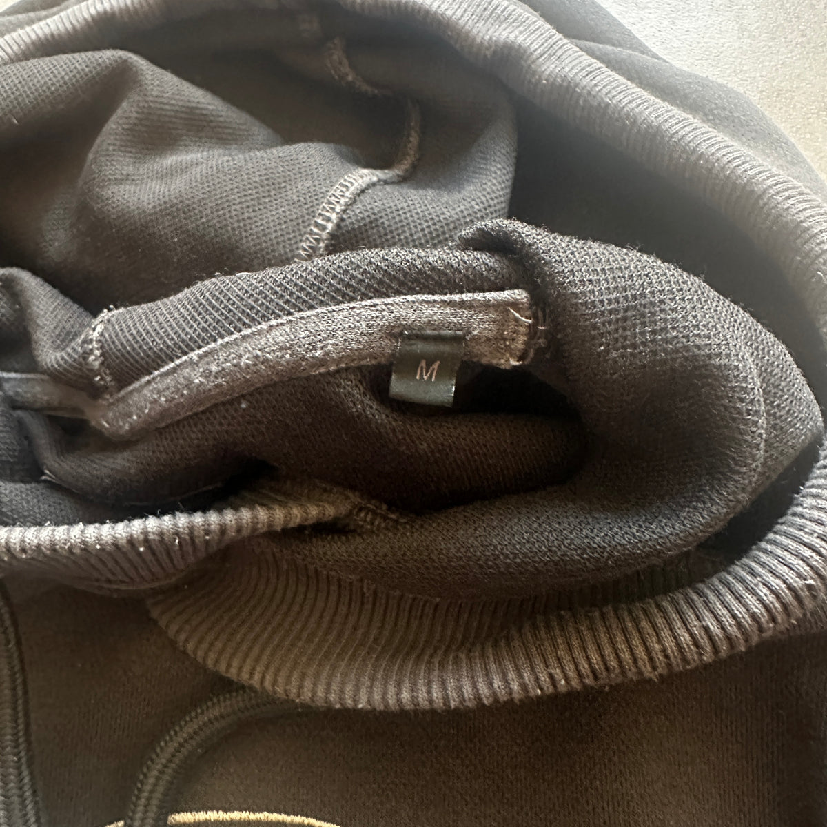 Freesoul Charcoal Grey Logo Hoodie M