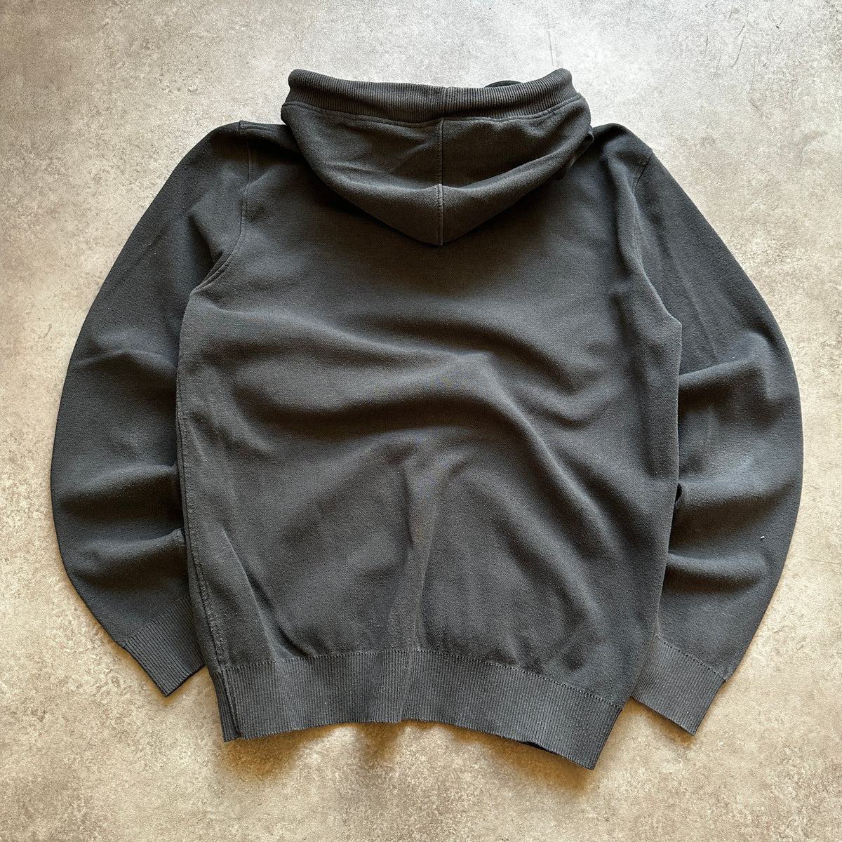 Freesoul Charcoal Grey Logo Hoodie M
