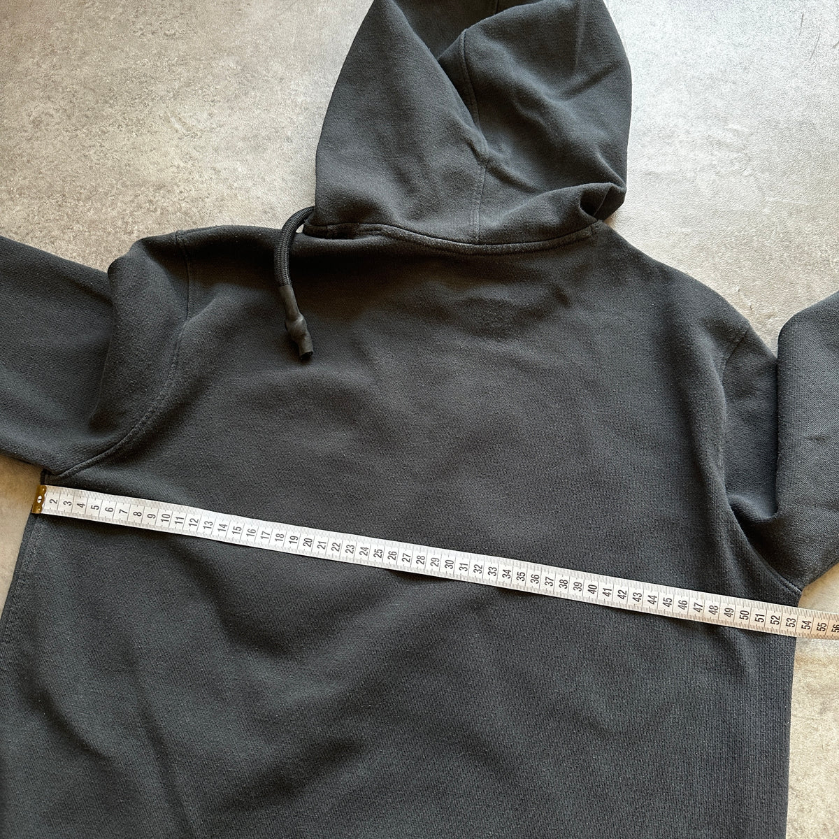 Freesoul Charcoal Grey Logo Hoodie M