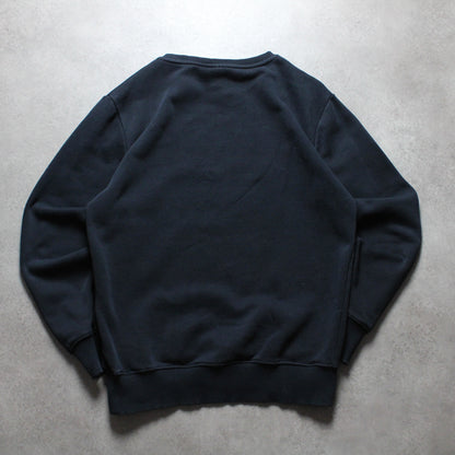 Reinweißer „BALLIN“-Pullover mit Rundhalsausschnitt (Herren-M) 
