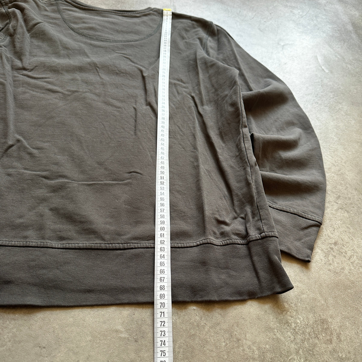 Cerruti Jeans Wash Black Mini Logo Crewneck L