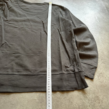Cerruti Jeans Wash Black Mini Logo Crewneck L