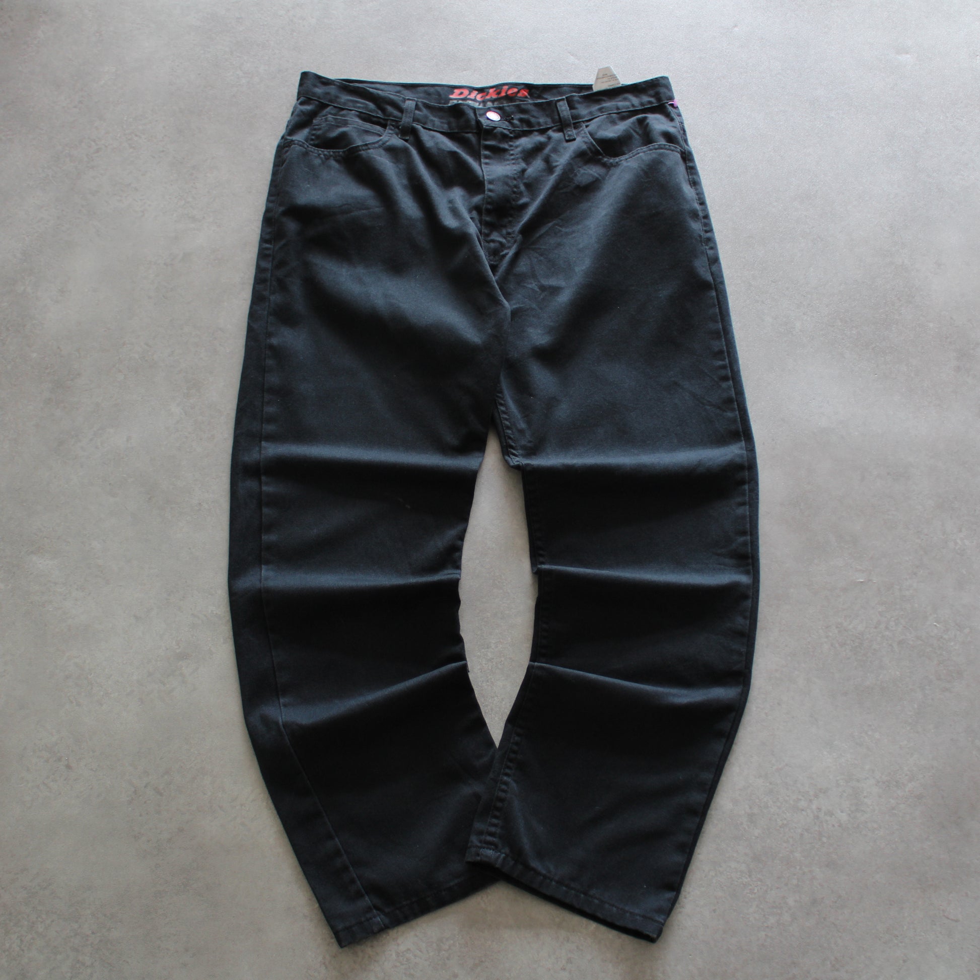 Dickies pants, vintage black trousers, Dickies work pants, retro streetwear, men’s vintage workwear, black work trousers