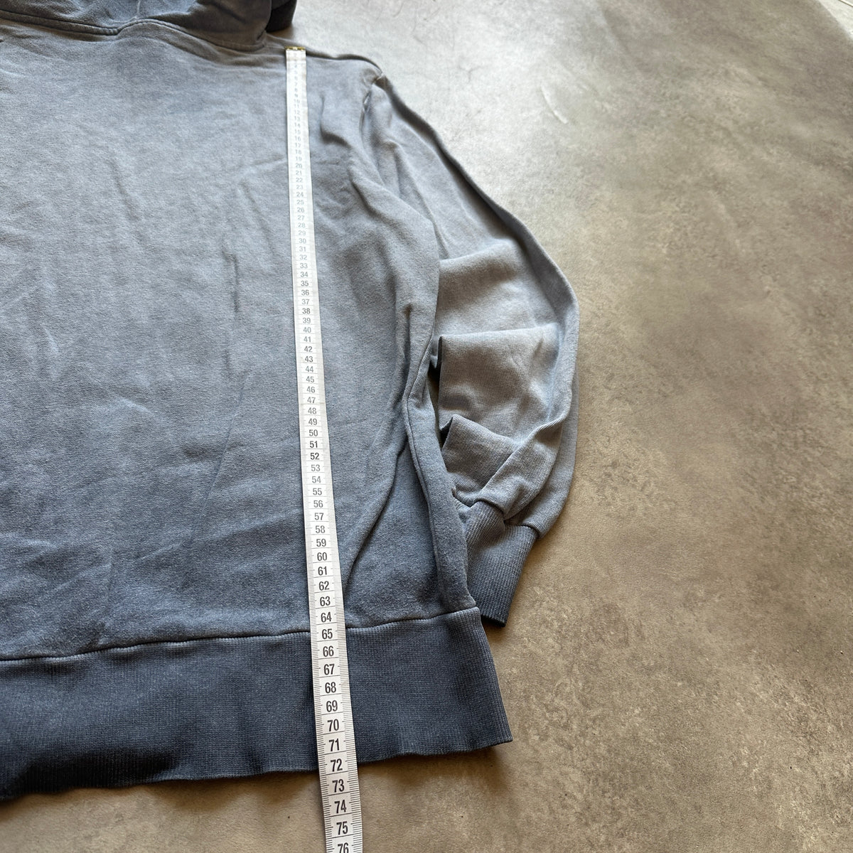 Ballin Amsterdam Faded Blue Gradient Hoodie L