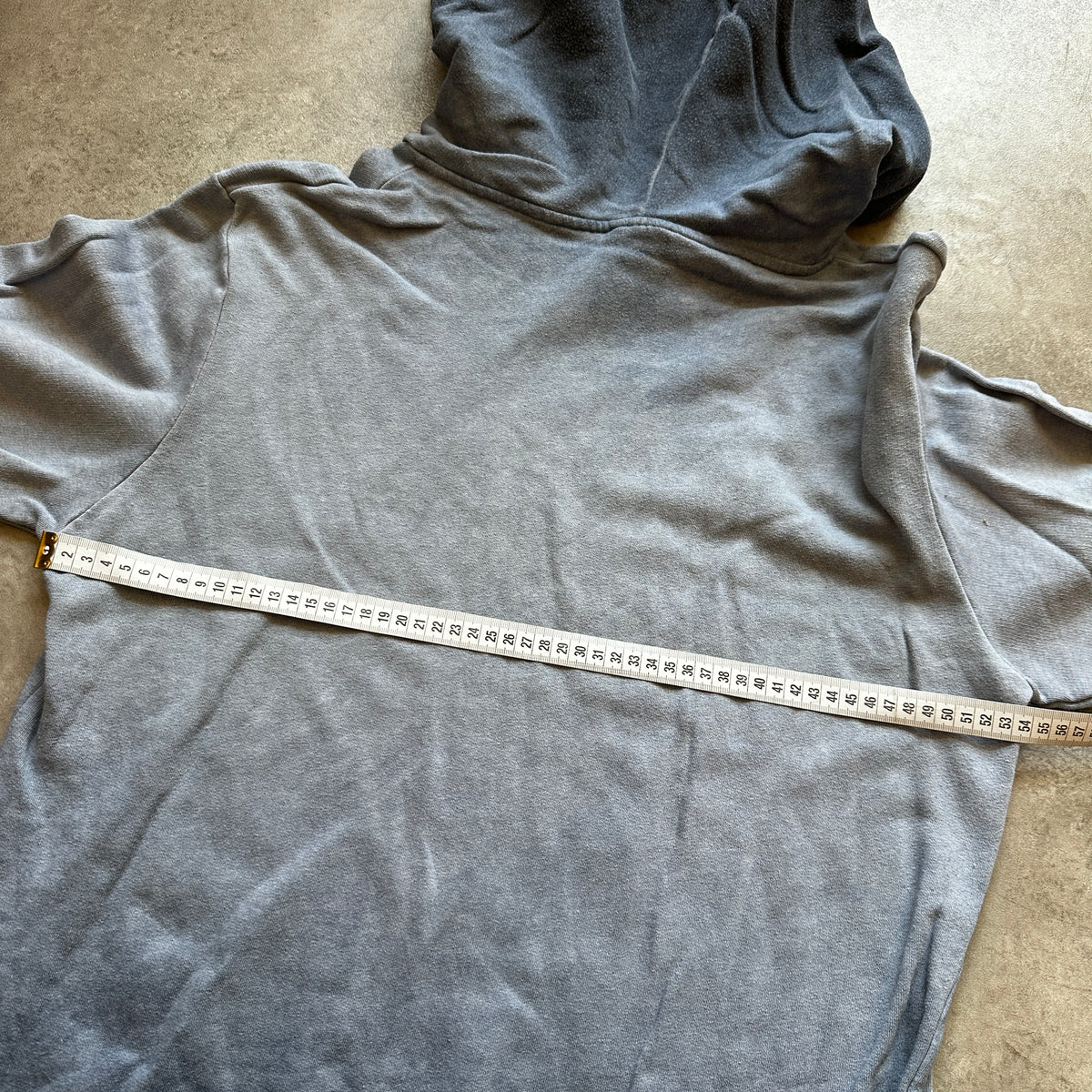 Ballin Amsterdam Faded Blue Gradient Hoodie L