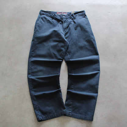 Dickies pants, vintage navy trousers, Dickies work pants, retro streetwear, men’s workwear pants, navy blue wide-leg trousers