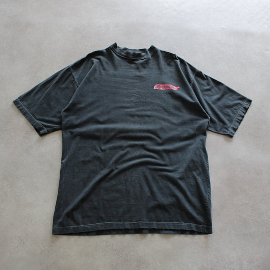 No Problem t-shirt, vintage graphic tee, bold print t-shirt, retro 90s streetwear, oversized black tee, vintage fashion Hungary